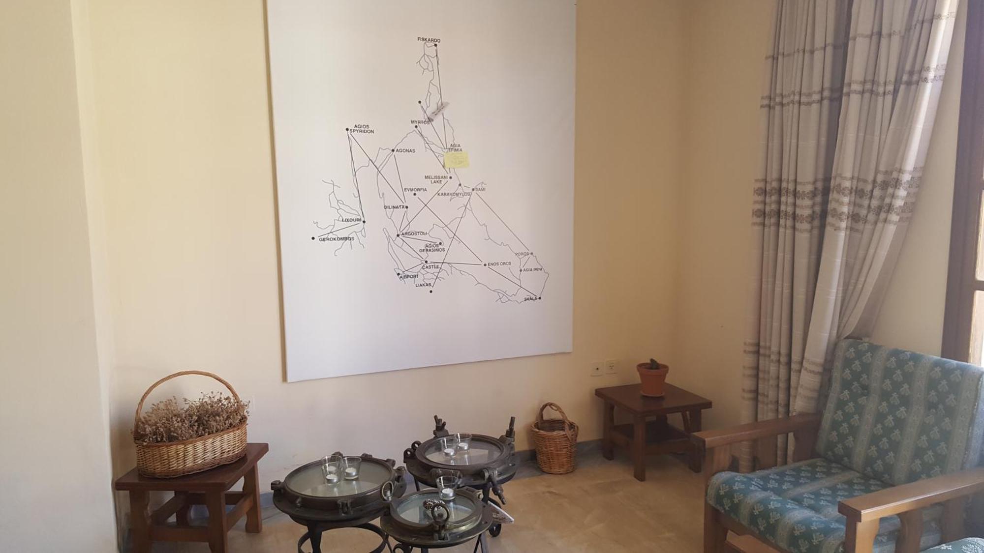 Moustakis Hotel Agia Efimia Luaran gambar